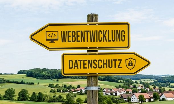 Ich bin Webentwickler und Datenschutzberater.