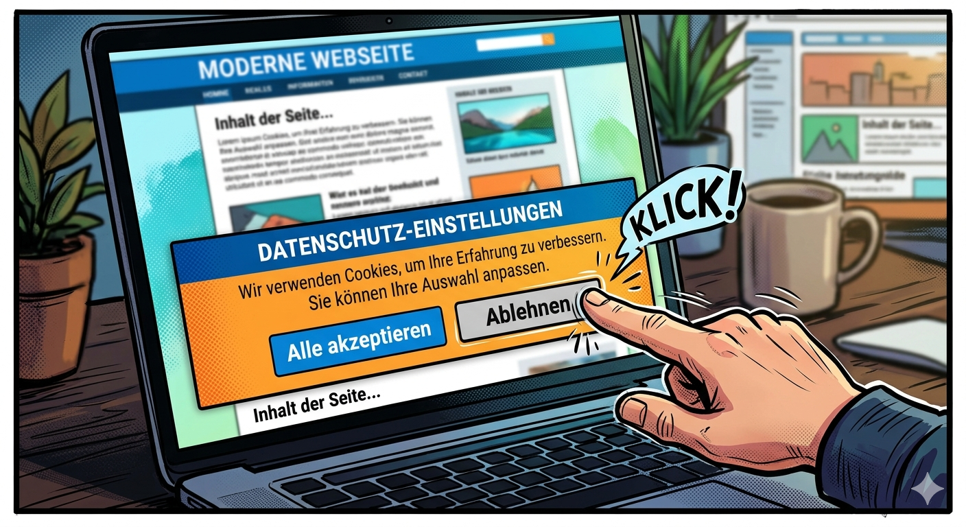 „Weiter ohne Einwilligung“, „Ablehnen“, „Alle ablehnen“ – alles Lüge?