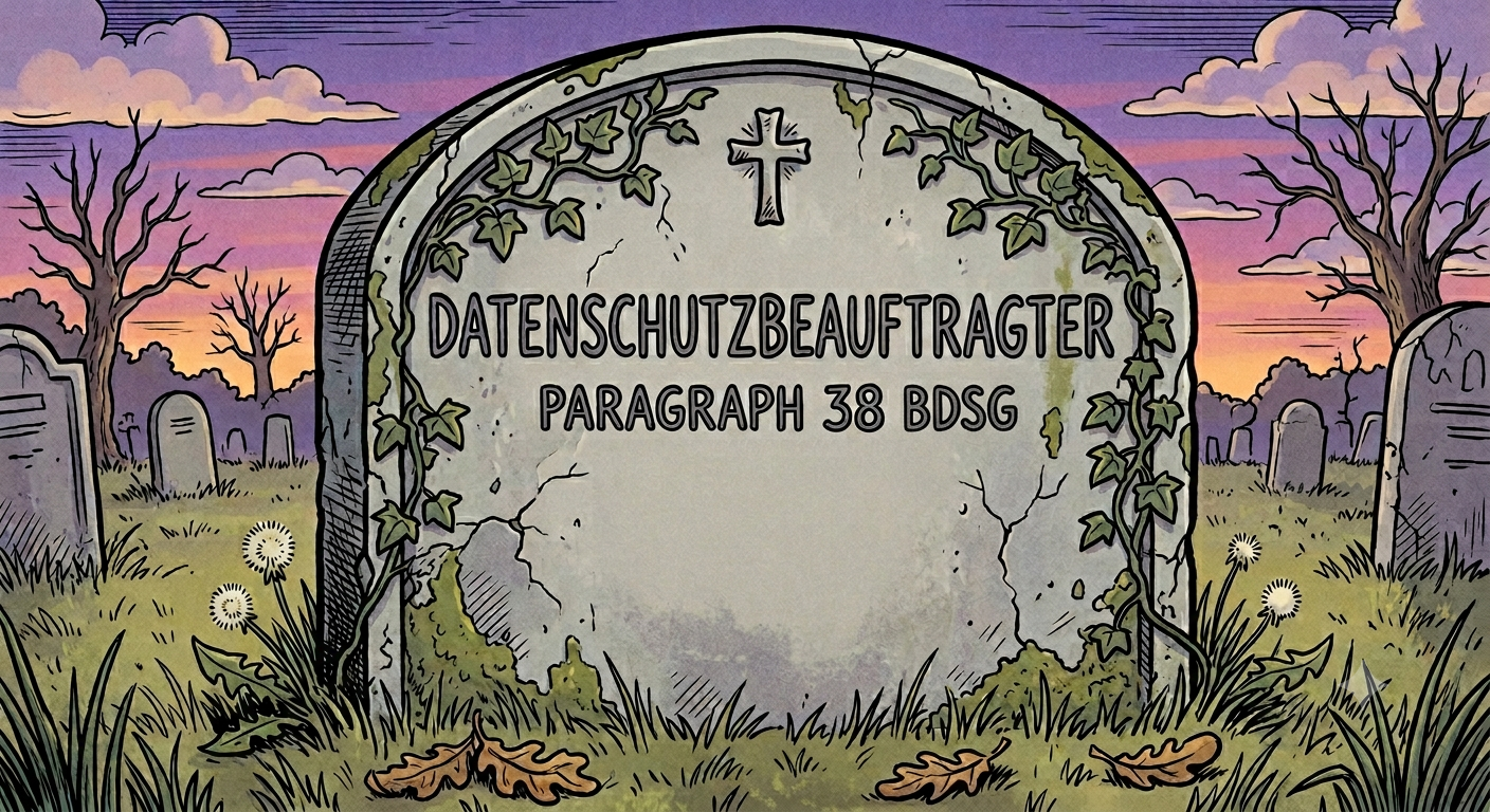 § 38 BDSG in Gefahr?