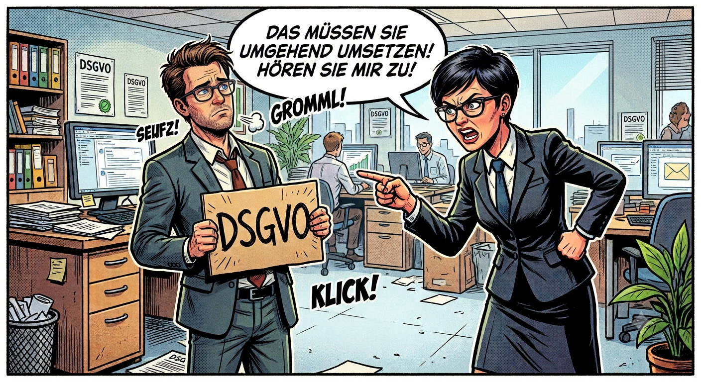 Angst vor dem Datenschutzbeauftragten?